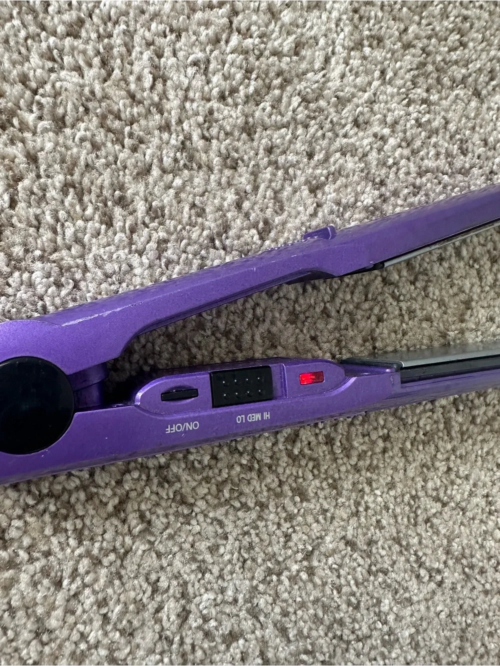 Conair Purple Hair Straightener and Curling Iron Set